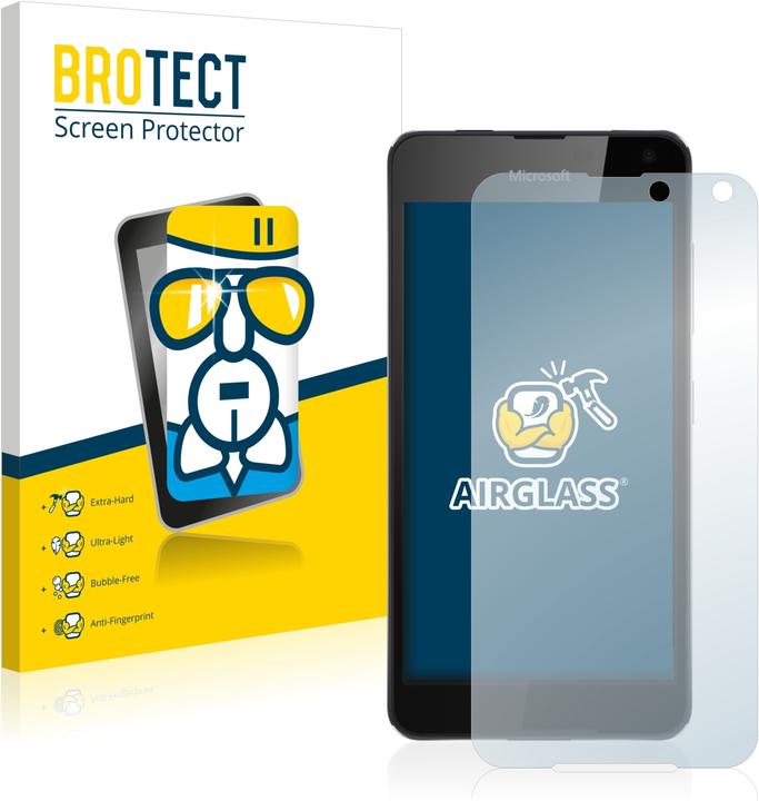 Actual product image BROTECT AirGlass Glass (1 Piece, Microsoft Lumia 650)