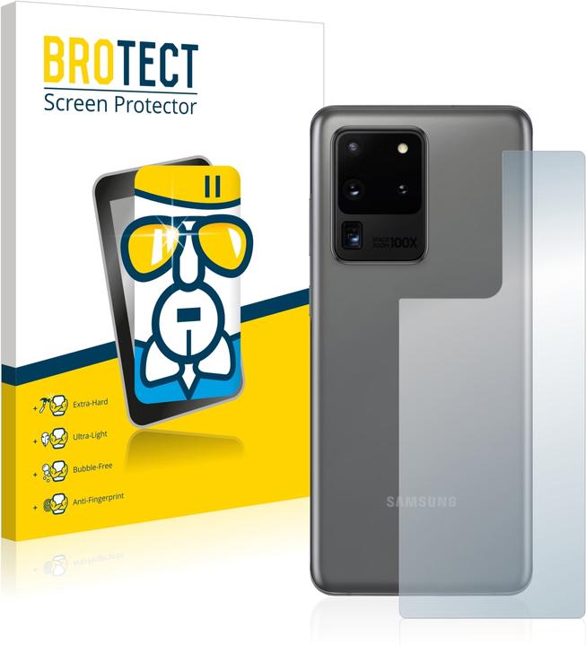 Produktbild BROTECT AirGlass Panzerglasfolie (1 Stück, Samsung Galaxy S20 Ultra)