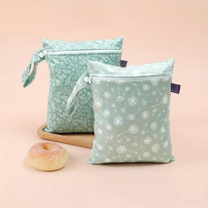 Image du produit ASMI Lot de 2 sacs à couches Wetbag 19x25 cm