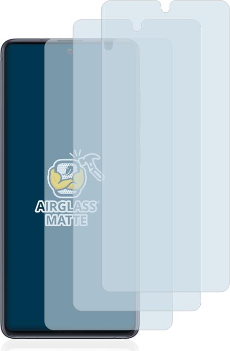 Productafbeelding BROTECT AirGlass Matte kogelwerende glasfolie (3 Stuk, Samsung Galaxy Note 10 Lite)