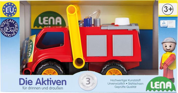Immagine prodotto Lena Camion dei pompieri, Camion, Camion dei pompieri, Interno/esterno, 3 anni, Plastica, Nero, Grigio