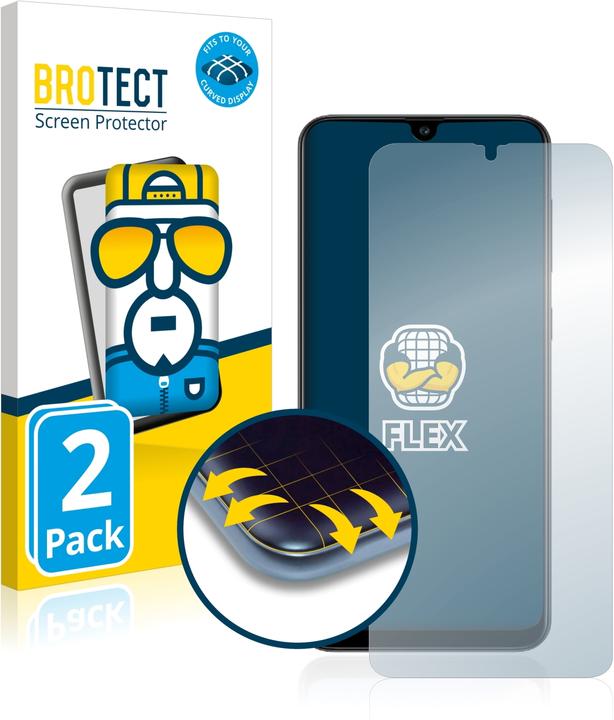 Actual product image BROTECT Full-Cover Protector (2 Piece, Samsung Galaxy A30s)