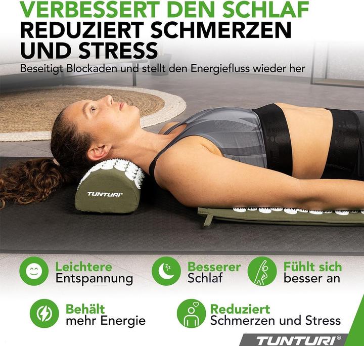 Produktbild Tunturi Akupressur-Matte und -Kissen