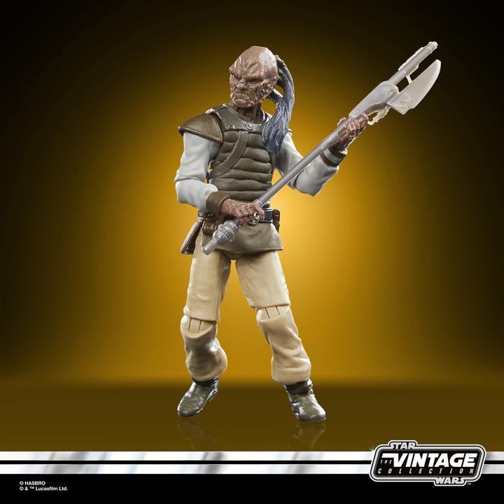 Actual product image Hasbro Star Wars Episode VI 40th Anniversary Vintage Collection figurine Weequay 10 cm
