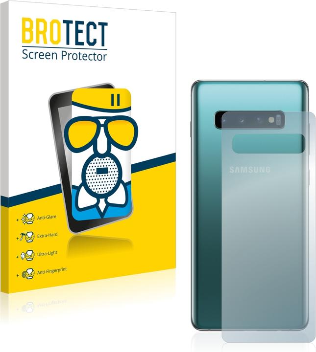 Actual product image BROTECT AirGlass Glass Matte (1 Piece, Samsung Galaxy S10+)