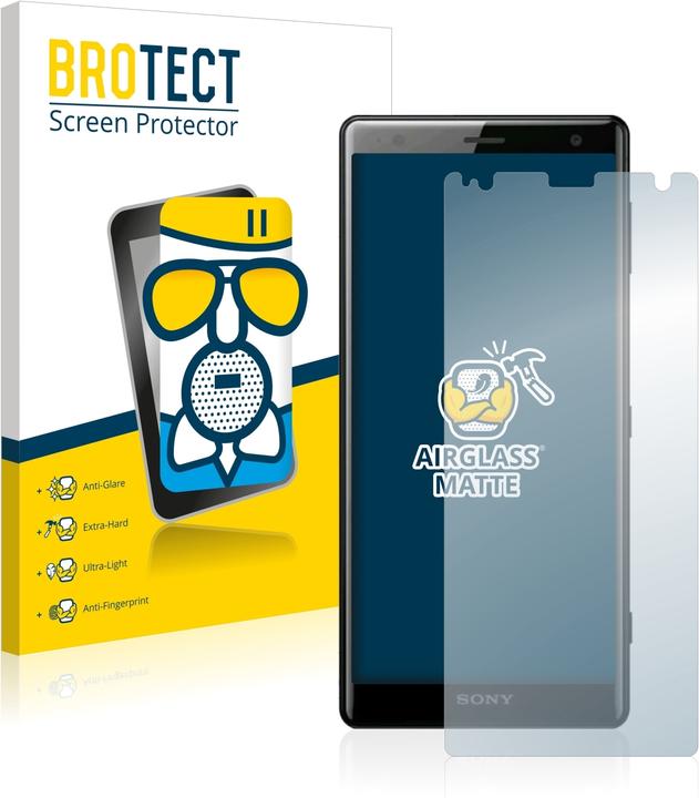 Produktbild BROTECT AirGlass Panzerglasfolie Matt (1 Stück, Sony Xperia XZ2)