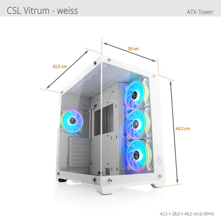 Image du produit CSL M10860H (AMD Ryzen 7 7800X3D, 32 Go, 2000 Go, Radeon RX 7900 XTX)