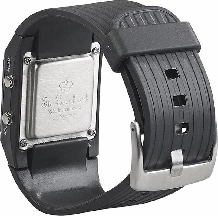 Produktbild St. Leonhard Binär-Armbanduhr "Future Line" für Herren (Digitaluhr)