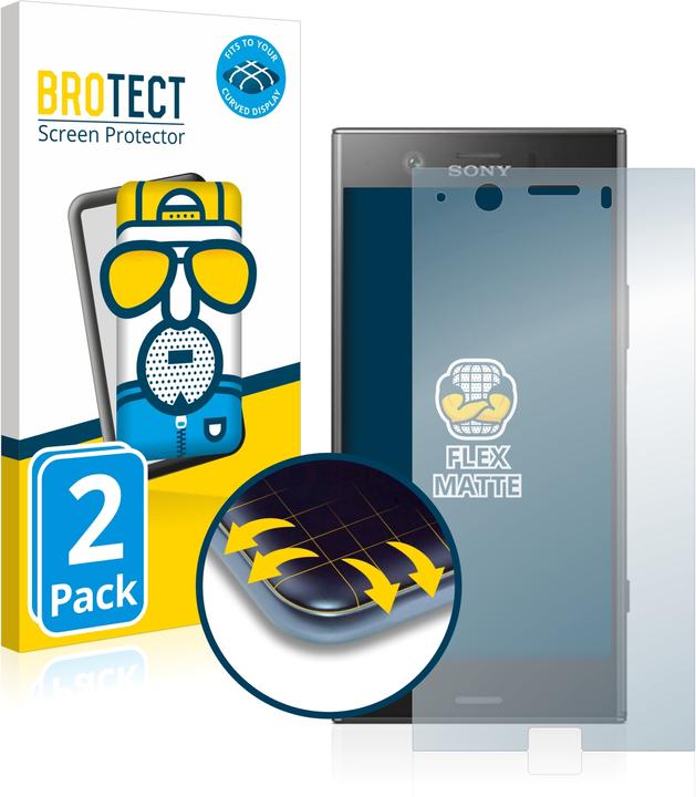Image du produit BROTECT Full-Cover Protection Mat (2 pièce(s), Sony Xperia XZ1 Compact)