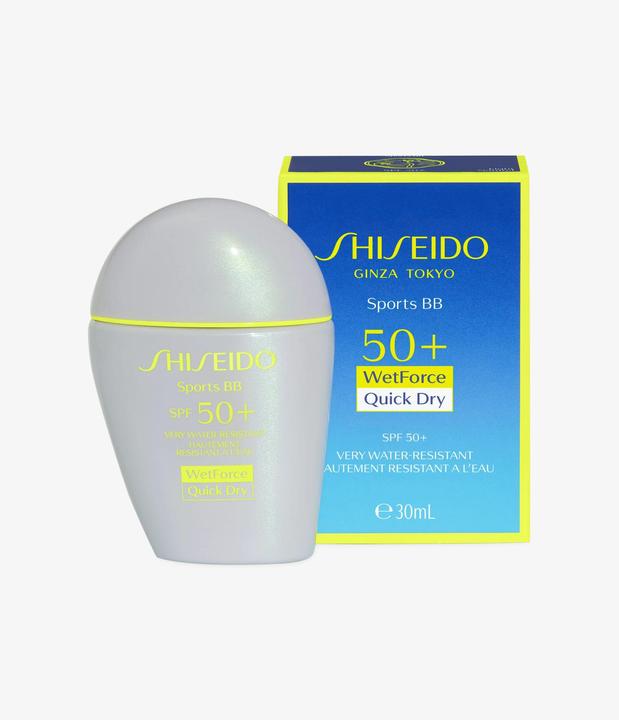 Actual product image Shiseido Sports BB Fluid SPF50+ (05 Very Dark Fluid)