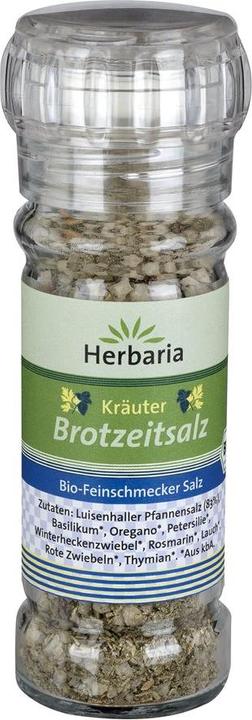 Actual product image Herbaria Herbs bread salt mill organic (75 g)