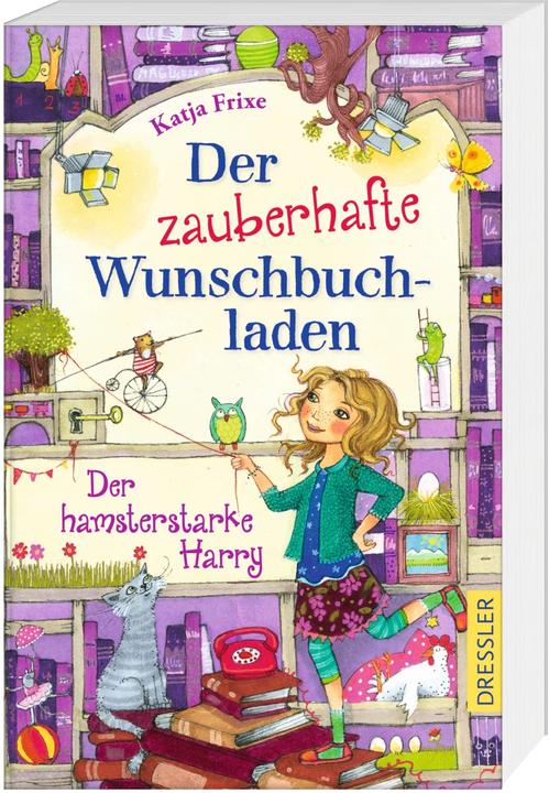 Produktbild Der zauberhafte Wunschbuchladen 2. Der hamsterstarke Harry (Deutsch, Florentine Prechtel, Katja Frixe, 2023)