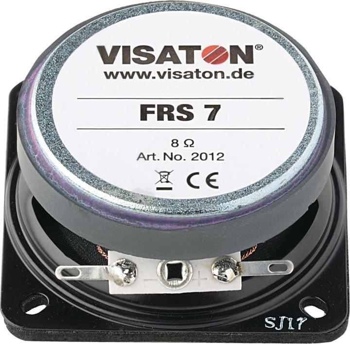 Immagine prodotto Visaton Altoparlante a gamma completa FRS 7 S, 8Ohm