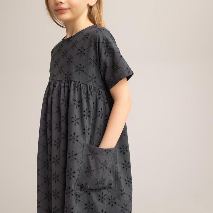 Produktbild La Redoute Collections Kleid mit Lochstickerei (120 C)