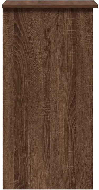 Produktbild VidaXL Schreibtisch mit Regal Braun Eichen-Optik 84x40x78 cm Bürotisch Tisch