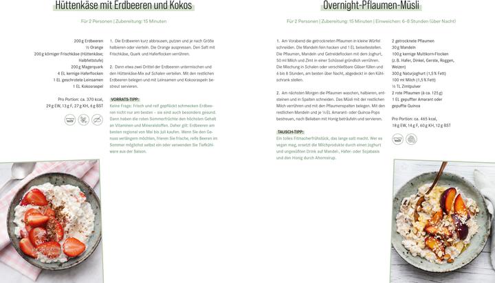 Valeurs nutritives et ingrédients Für immer schlank – Der Masterplan (Allemand, Martin Smollich, 2024)