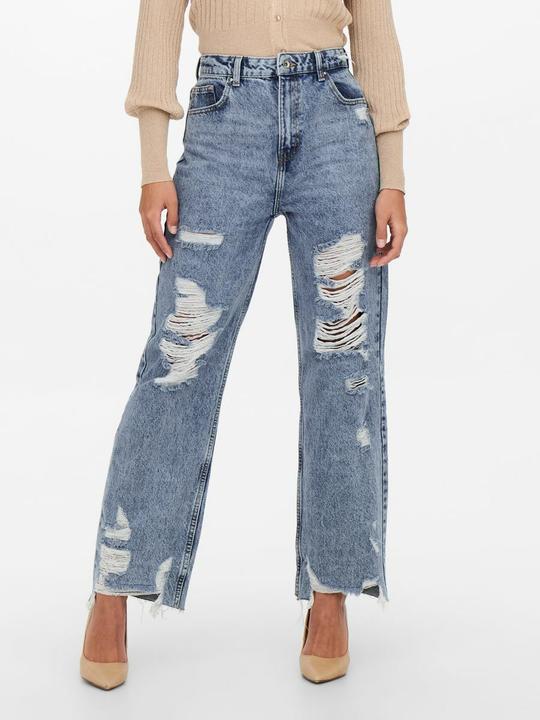 Produktbild Only ONLDad High Waist Destroyed Flared Jeans (W27/L32)