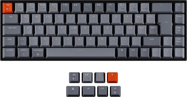 Actual product image Keychron K6 (CH, Wireless, Cable)
