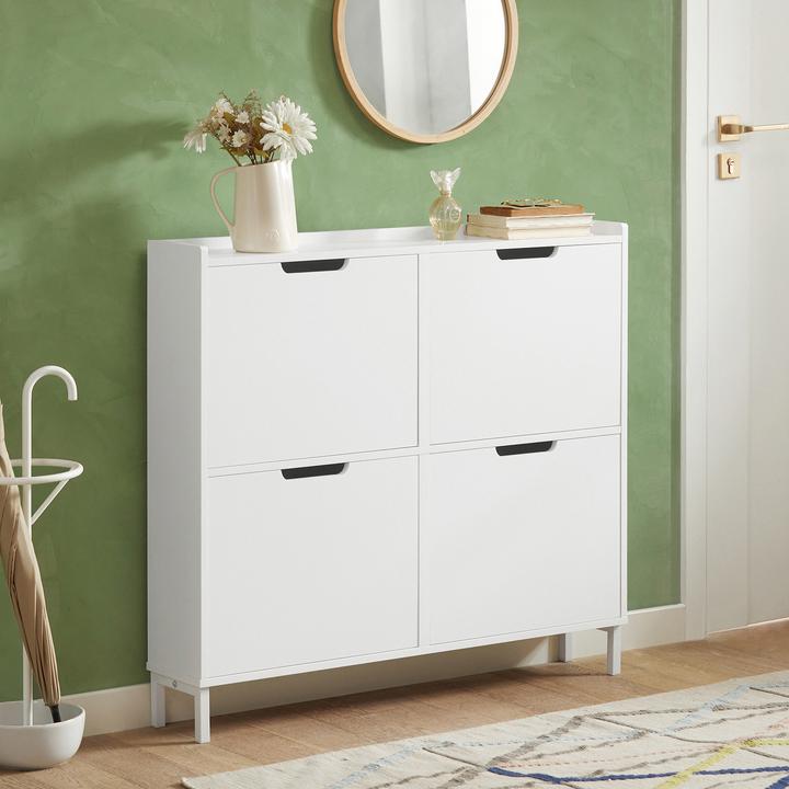 Immagine prodotto SoBuy Ribaltina per scarpe (100 x 19 x 91 cm)