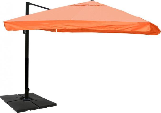Immagine prodotto Mendler Ombrello semaforo di lusso in alluminio gastronomico, 3,5x3,5m terra - 10375 (3.50 m)