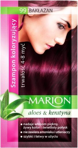 Marion Colouring Shampoo 4-8 Wash 99 Eggplant 40Ml (40 ml, Flüssiges Shampoo)