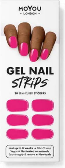 Produktbild MoYou London Gel Nail Strips Cosmo (Nagellacktrockner)
