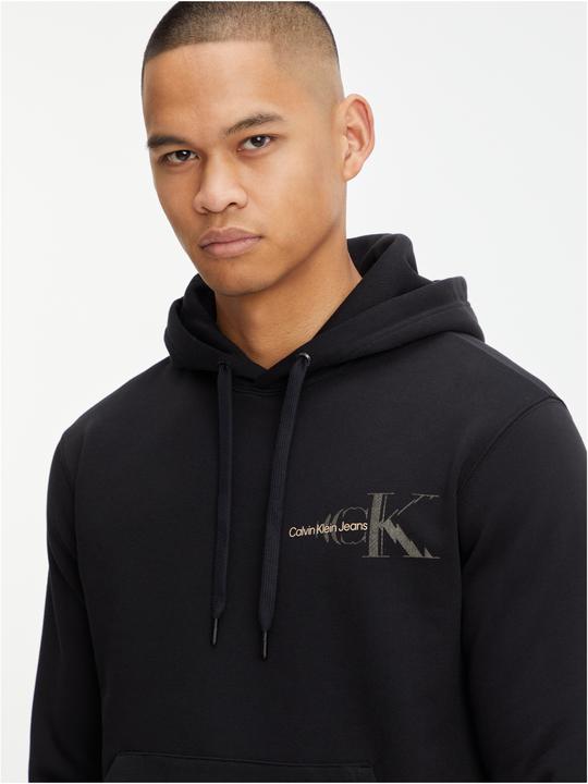 Actual product image Calvin Klein Jeans Glitched Monologo Back Hoodie - 90641 (XL)
