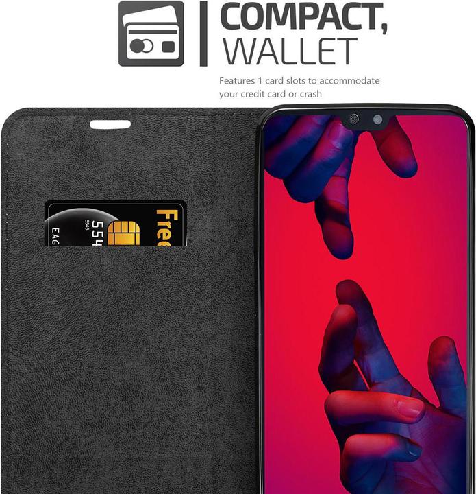 Immagine prodotto Cadorabo Libro Invis. Coperchio magnetico (Huawei P20 Pro, Huawei P20 Plus)