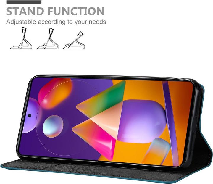 Actual product image Cadorabo Book Invis. Magnet sleeve (Samsung Galaxy M31s)