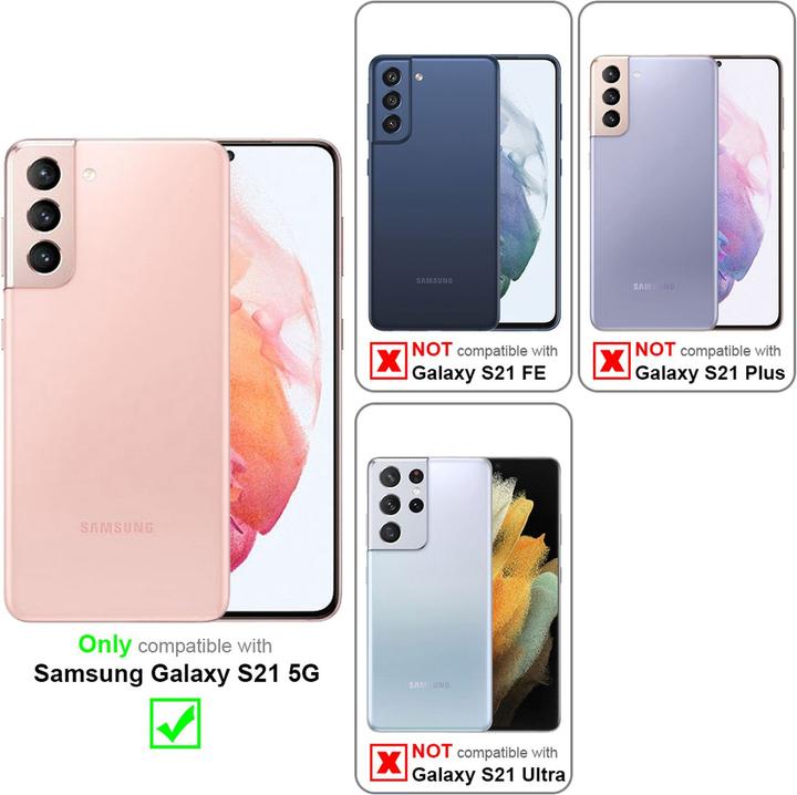 Immagine prodotto Cadorabo Copertura in TPU scintillante (Samsung Galaxy S21 5G)