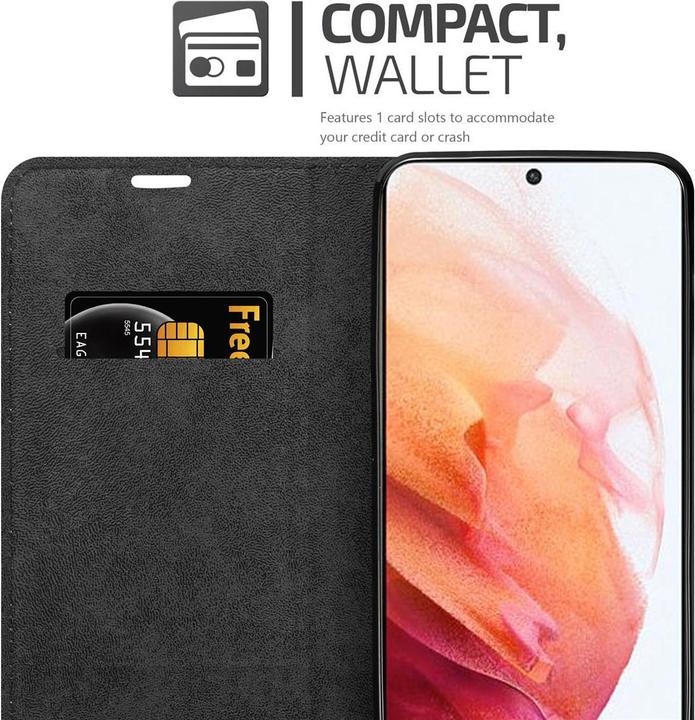 Actual product image Cadorabo Book Invis. Magnet sleeve (Samsung Galaxy S21 5G)