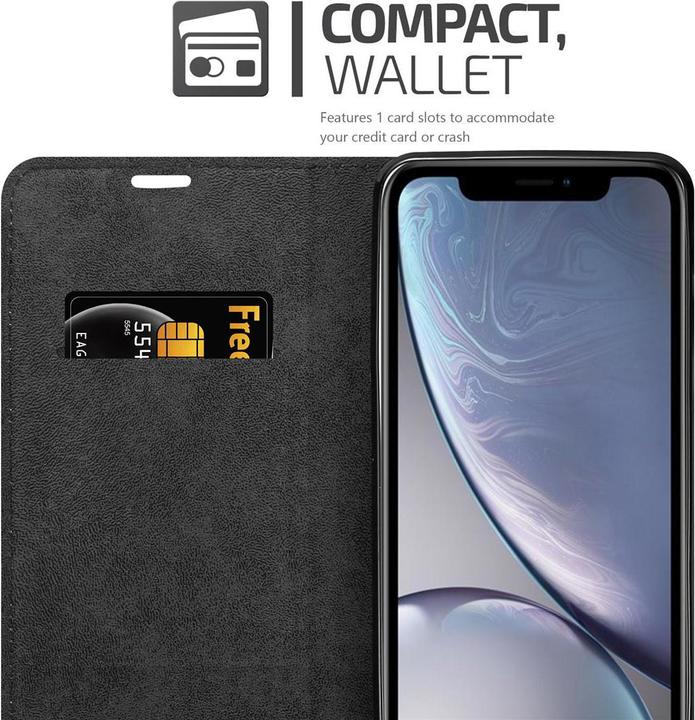 Actual product image Cadorabo Book Invis. Magnet sleeve (Apple iPhone XR)