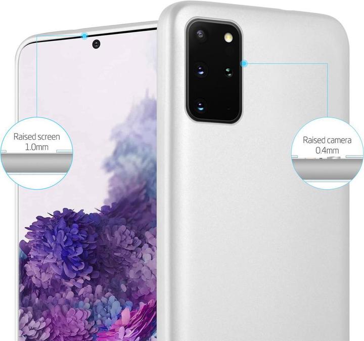 Actual product image Cadorabo TPU Matt Metallic Sleeve (Samsung Galaxy S20+)