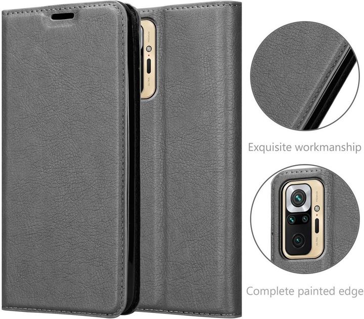 Immagine prodotto Cadorabo Libro Invis. Coperchio magnetico (Xiaomi Redmi Nota 10S, Xiaomi Mi Note 10)