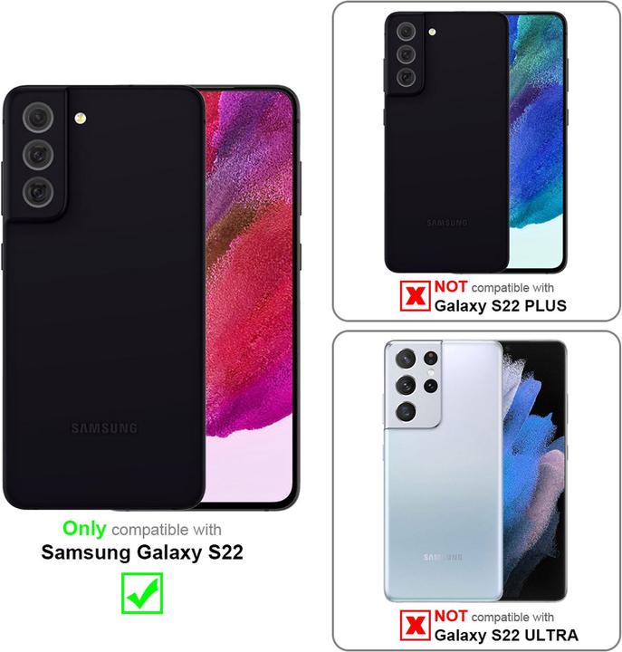 Image du produit Cadorabo TPU 2 couleurs Housse en verre (Samsung Galaxy S22+)