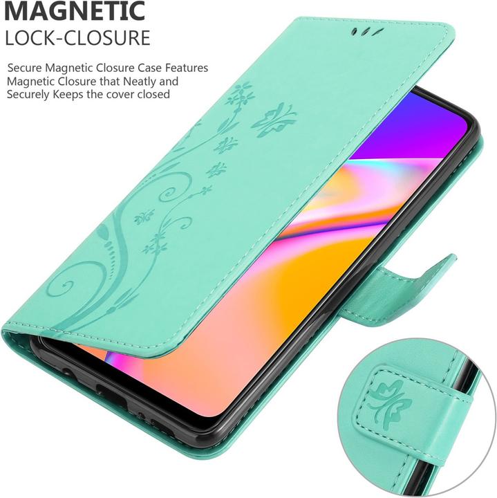 Image du produit Cadorabo Pochette Flower Book (Oppo A94 5G)