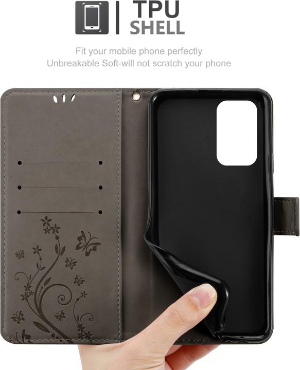 Produktbild Cadorabo Flower Book Hülle (Oppo A94 5G)