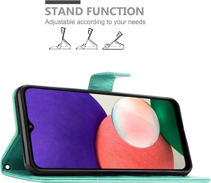 Actual product image Cadorabo Flower Book cover (Samsung Galaxy A22 5G)