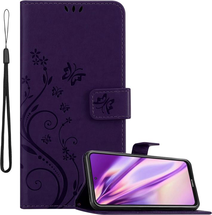 Floral violet foncé