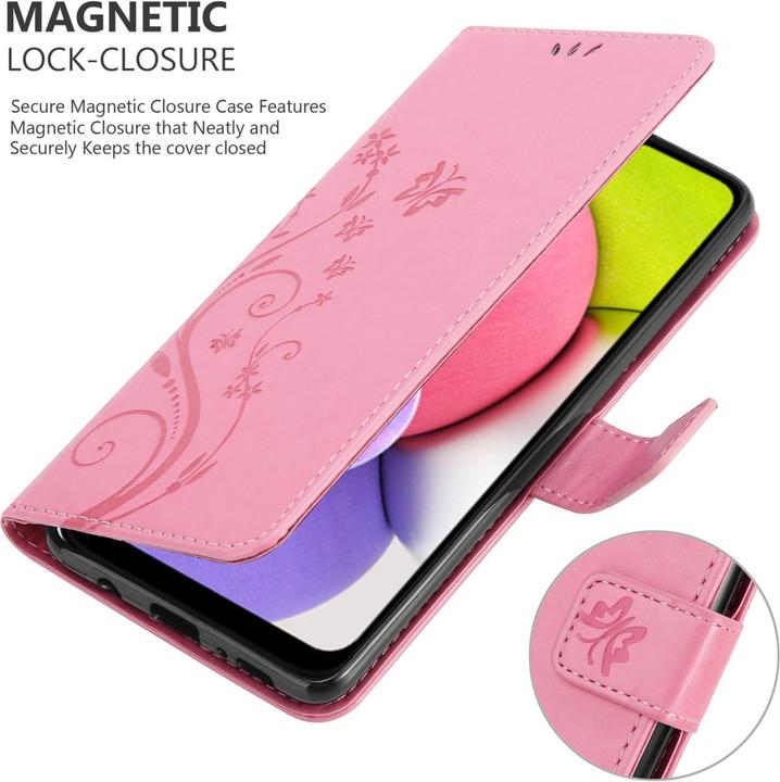 Immagine prodotto Cadorabo Copertina del libro a fiori (Samsung Galaxy A03s)