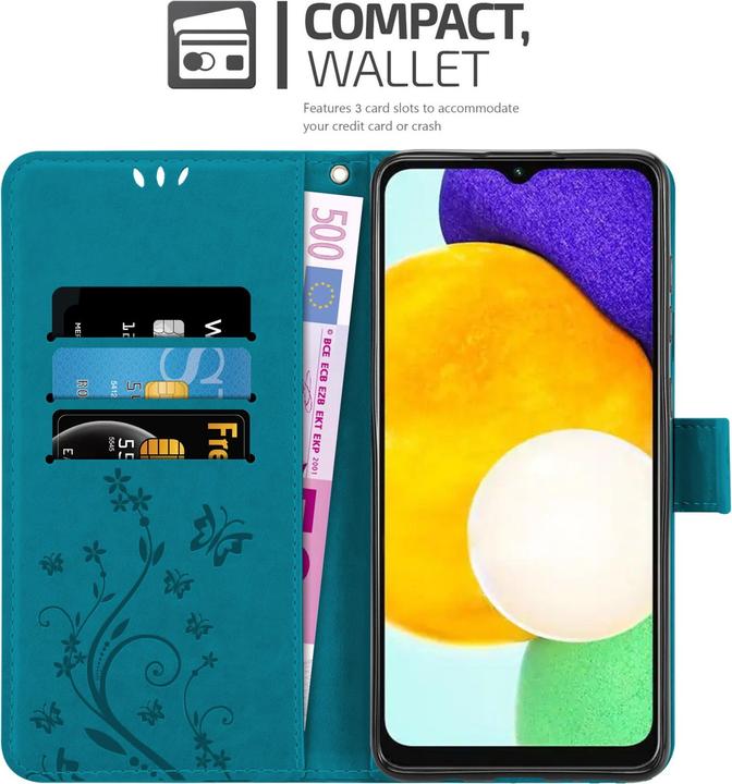 Image du produit Cadorabo Pochette Flower Book (Samsung Galaxy A13 5G)