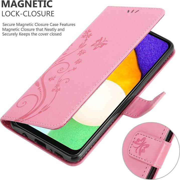 Image du produit Cadorabo Pochette Flower Book (Samsung Galaxy A13 5G)