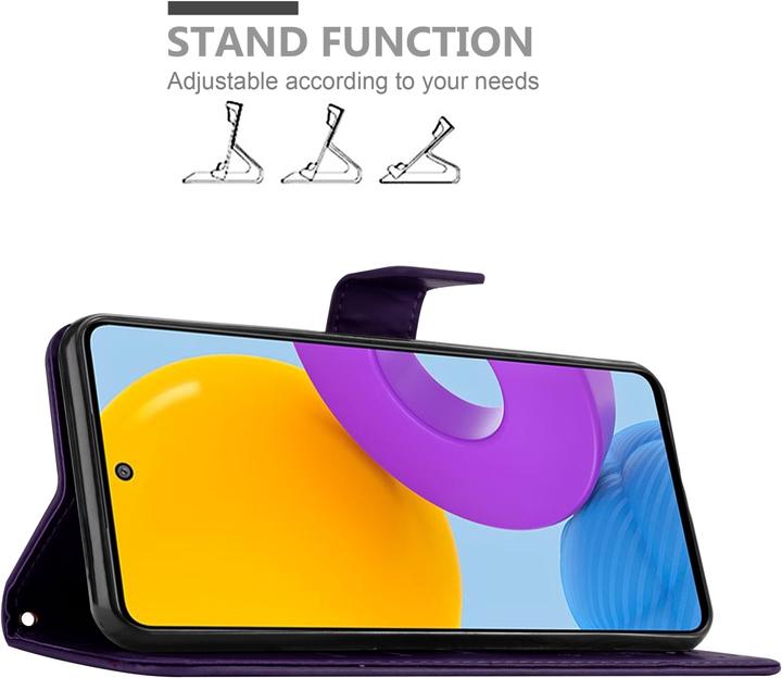 Immagine prodotto Cadorabo Copertina del libro a fiori (Samsung Galaxy M52 5G)