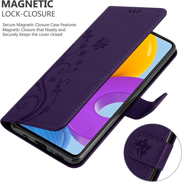 Immagine prodotto Cadorabo Copertina del libro a fiori (Samsung Galaxy M52 5G)