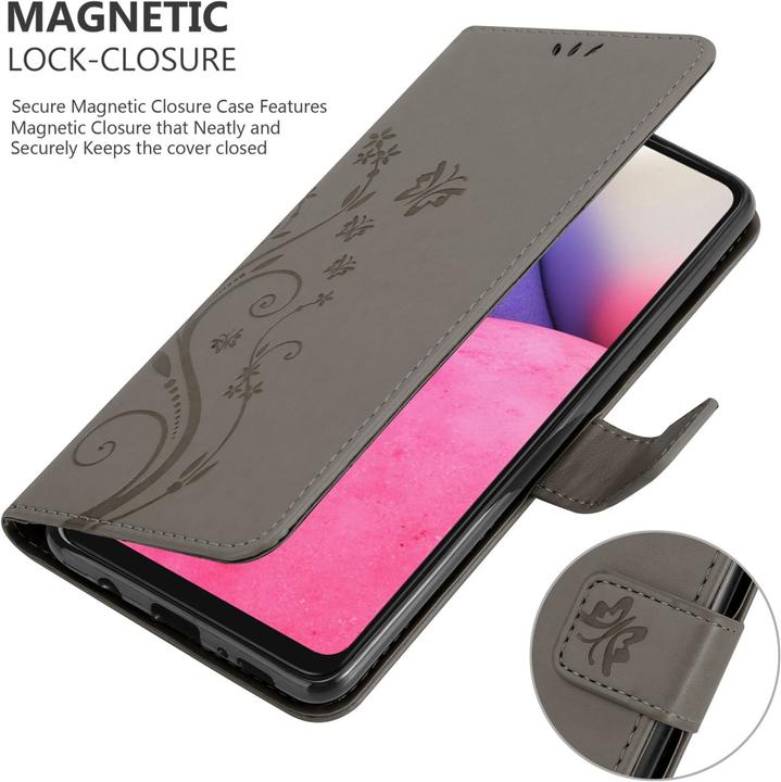 Immagine prodotto Cadorabo Copertina del libro a fiori (Samsung Galaxy A33 5G)
