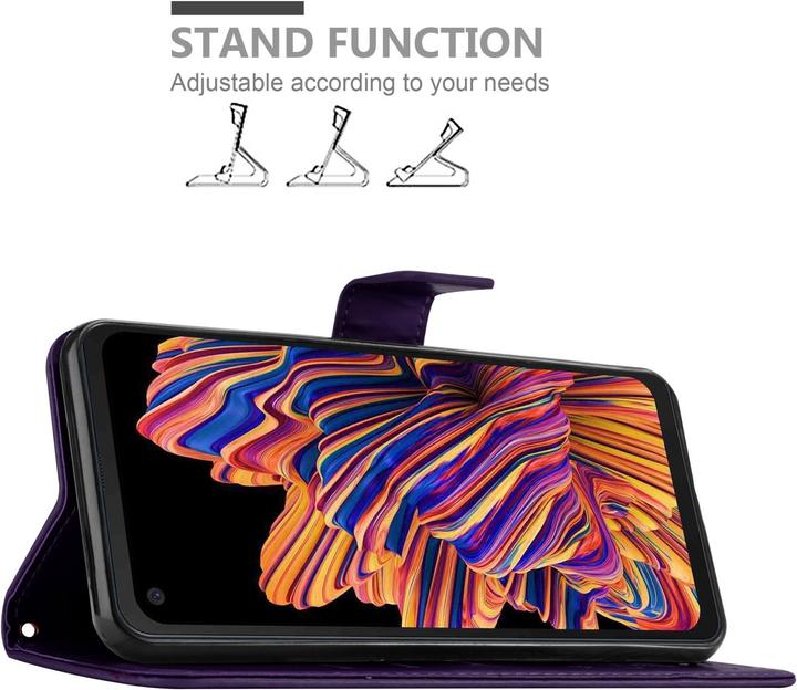 Image du produit Cadorabo Pochette Flower Book (Samsung Galaxy Xcover Pro)