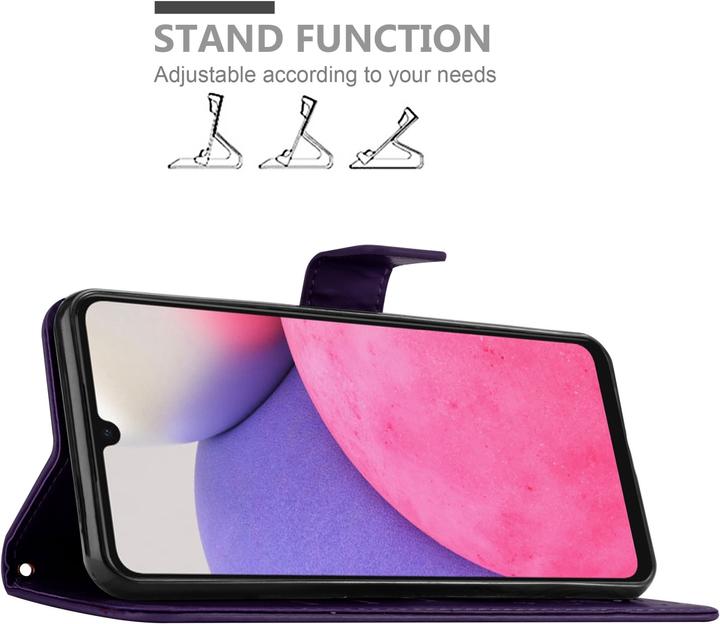 Image du produit Cadorabo Pochette Flower Book (Samsung Galaxy A33 5G)