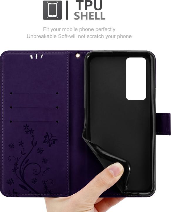 Image du produit Cadorabo Pochette Flower Book (Oppo Find X3 Neo)