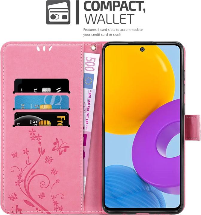 Immagine prodotto Cadorabo Copertina del libro a fiori (Samsung Galaxy M52 5G)