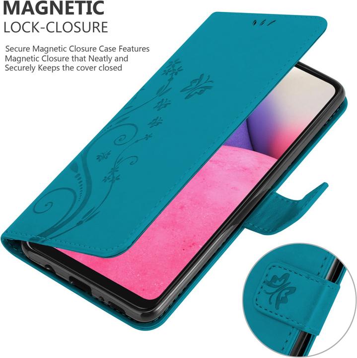 Immagine prodotto Cadorabo Copertina del libro a fiori (Samsung Galaxy A33 5G)
